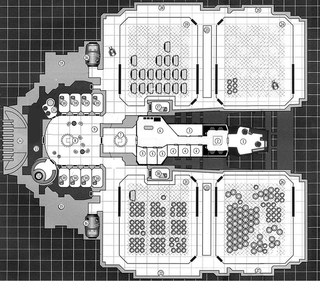 Plan du Wandering Star